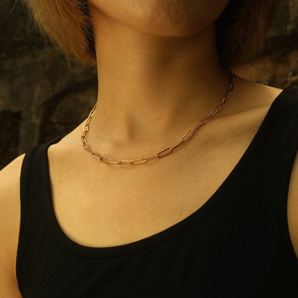 DALIA Essential Chain Link Necklace - Picture 8 of 12